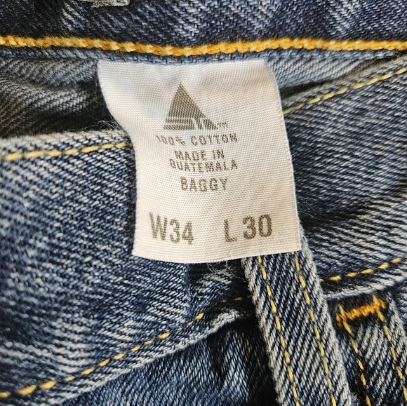 Levi's VTG NWT 2004 Mens Size 34X30 Baggy Fit Silver Tab - Picture 2 of 9